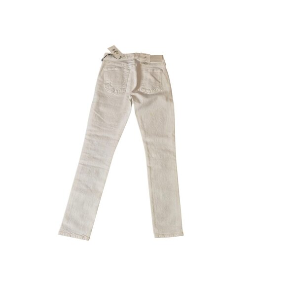 Citizens of Humanity Inga Jeans in Frappe Skinny Low/ Mid Rise Jeans White sz 25 - Picture 7 of 12